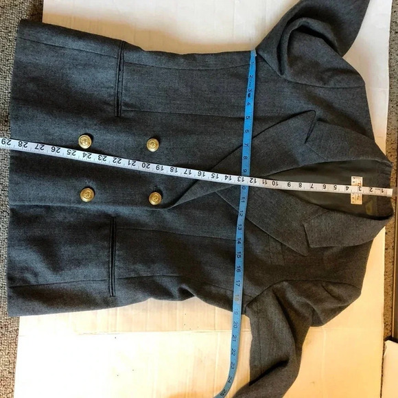 Vintage 100% Pure Wool Talbots Women Blazer Size 8P - Picture 3 of 11